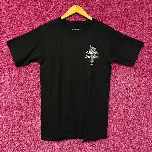 Empyre Above Below Wild Orchid Flowers T-Shirt Small