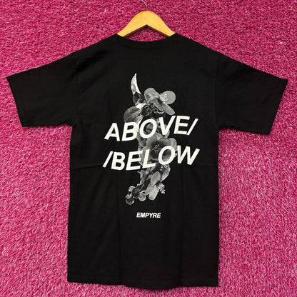 Empyre Above Below Wild Orchid Flowers T-Shirt Small