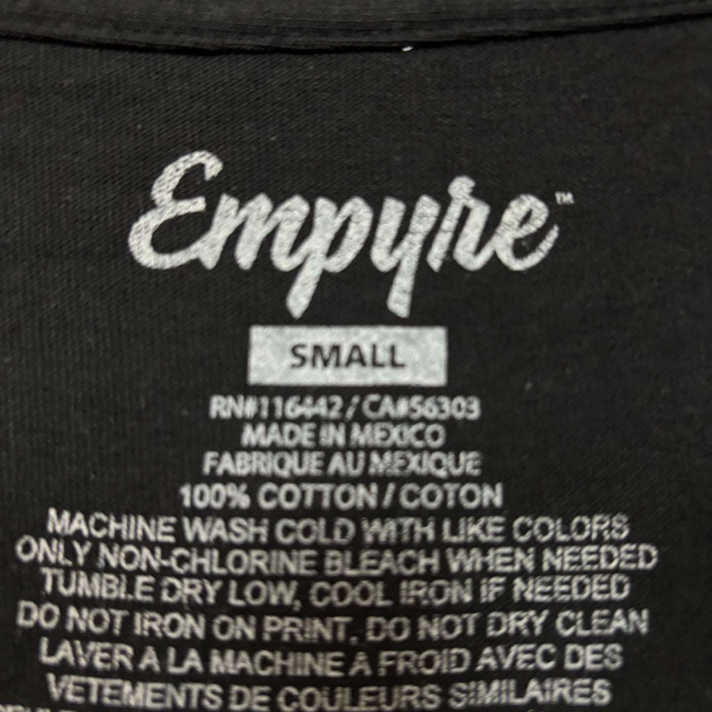 Empyre Above Below Wild Orchid Flowers T-Shirt Small