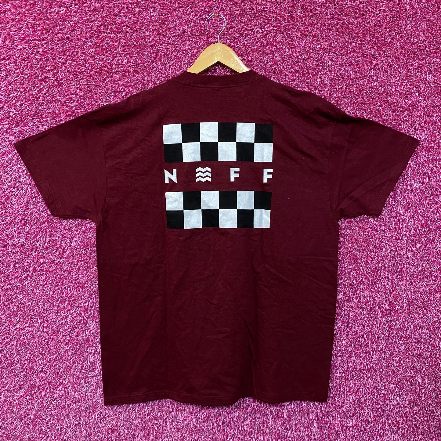 Neff Street Wear Burgundy Tshirt size Extra Large