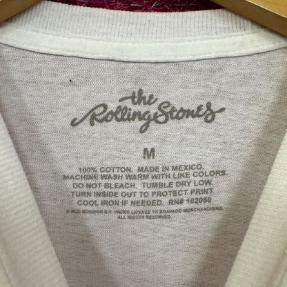 The Rolling Stones Bleeding Hot Lips Tattoo Rock Band Tee M