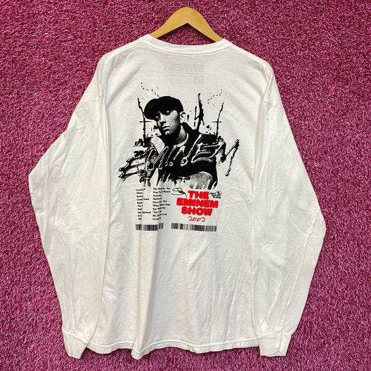 Eminem 2002 The Eminem Show Grammys Winner for Best Rap Album Long Sleeve 2X
