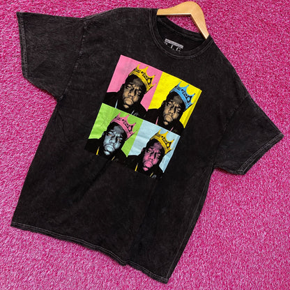The Notorious BIG King of New York Pop Art Hip Hop Tee XL