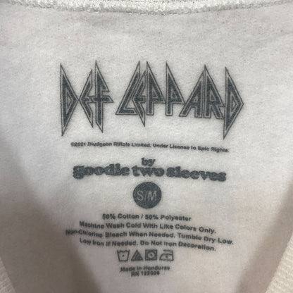 Def Leppard Animal Glam Metal Band Crewneck Sweater size S/M