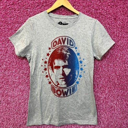 David Bowie Ziggy Stardust The Starman Rock Womens Top L