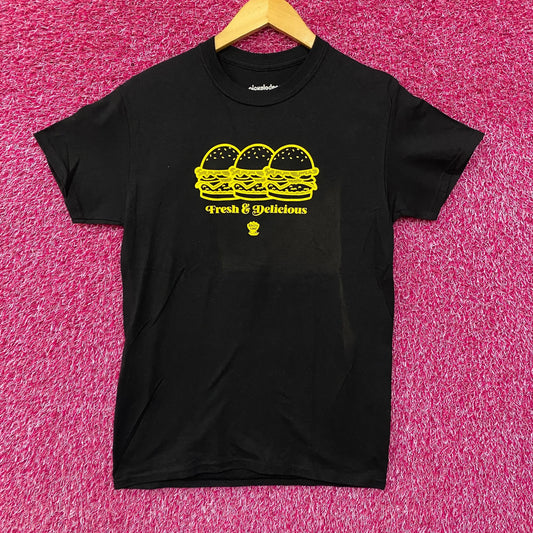 Nickelodeon SpongeBob SquarePants Krusty Crab Fresh & Delicious T-Shirt Small