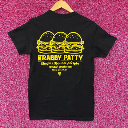 Nickelodeon SpongeBob SquarePants Krusty Crab Fresh & Delicious T-Shirt Small