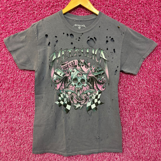 Metallica NorCal Skull Distressed Heavy Metal Tee S