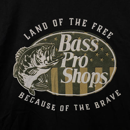 Bass Pro Shops USA Land Of The Free Graphic T-Shirt 4XL