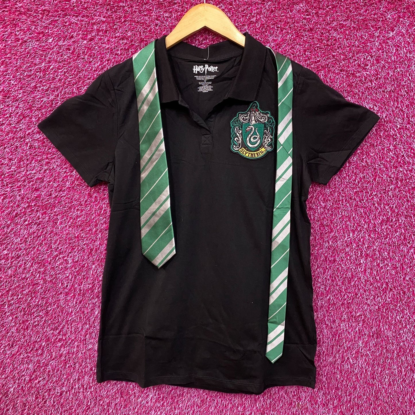 Harry Potter Slytherin Juniors Polo Shirt XL