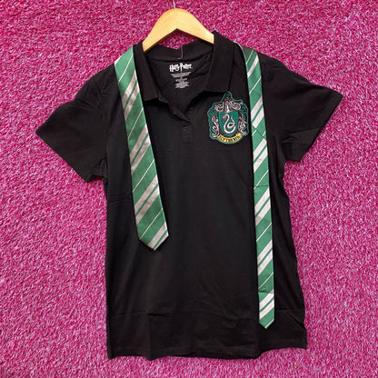 Harry Potter Slytherin Juniors Polo Shirt XL
