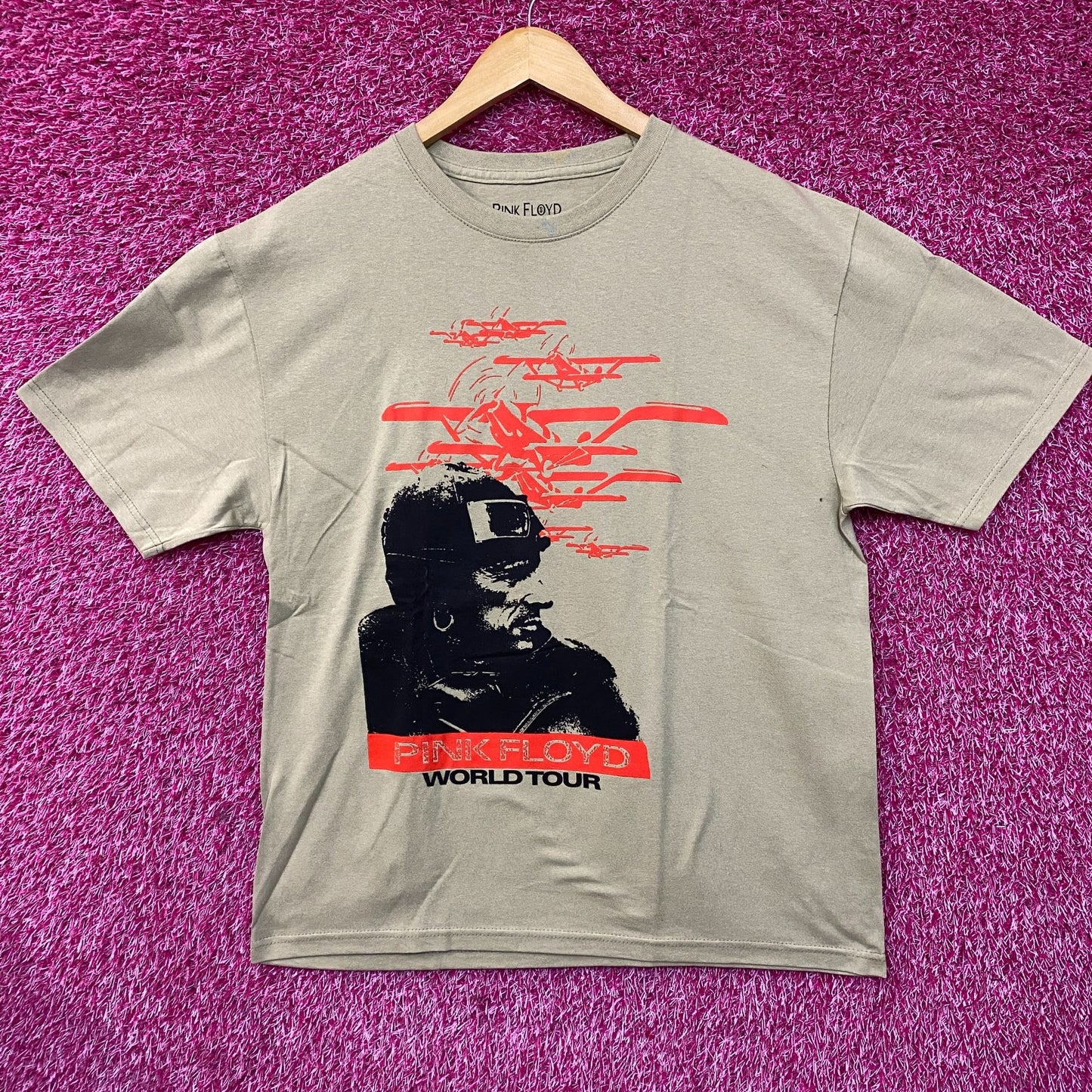 Pink Floyd World Tour Rock Band T-Shirt large