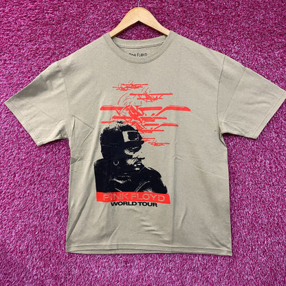 Pink Floyd World Tour Rock Band T-Shirt large