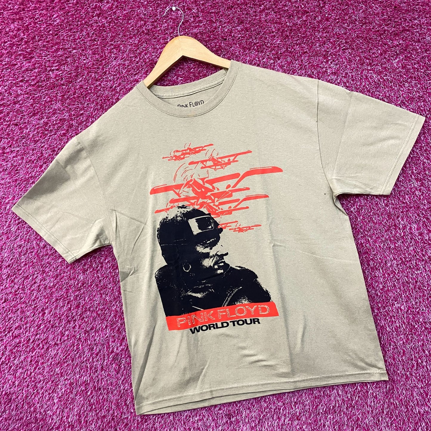 Pink Floyd World Tour Rock Band T-Shirt large