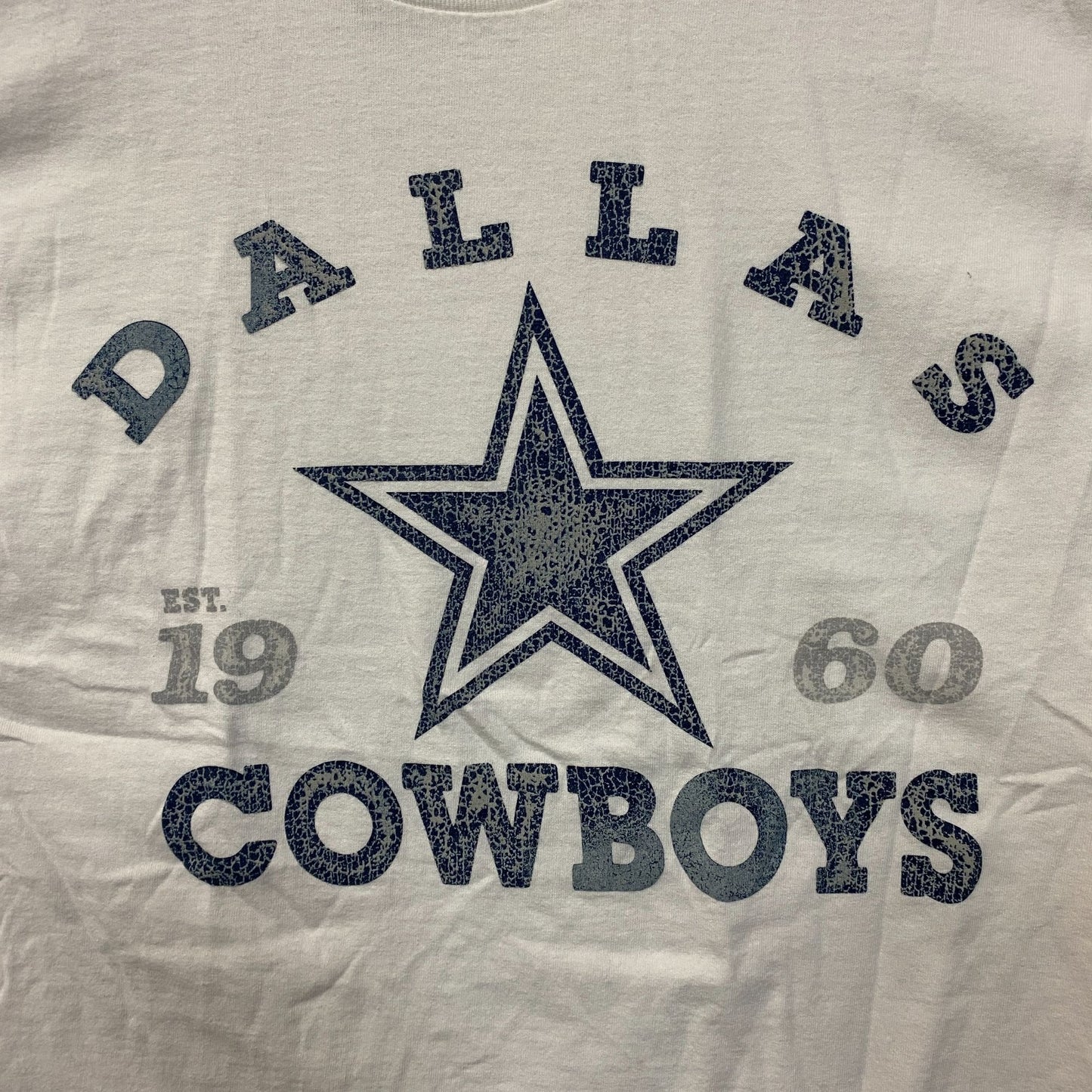 Junk Food Dallas Cowboys Est. 1960 Graphic Vintage Style T-Shirt Medium