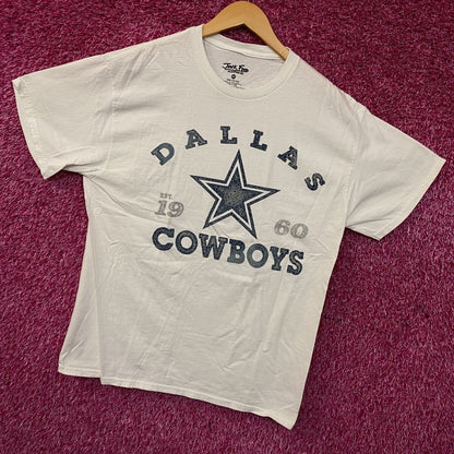 Junk Food Dallas Cowboys Est. 1960 Graphic Vintage Style T-Shirt Medium