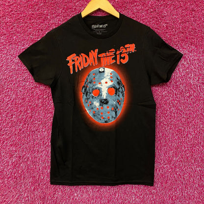 Friday the 13th Jason Voorhees Mask Graphic T-Shirt Small