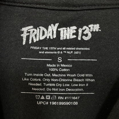 Friday the 13th Jason Voorhees Mask Graphic T-Shirt Small