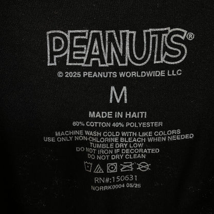 Peanuts Snoopy Skateboarding Japanese Graphic T-Shirt Medium