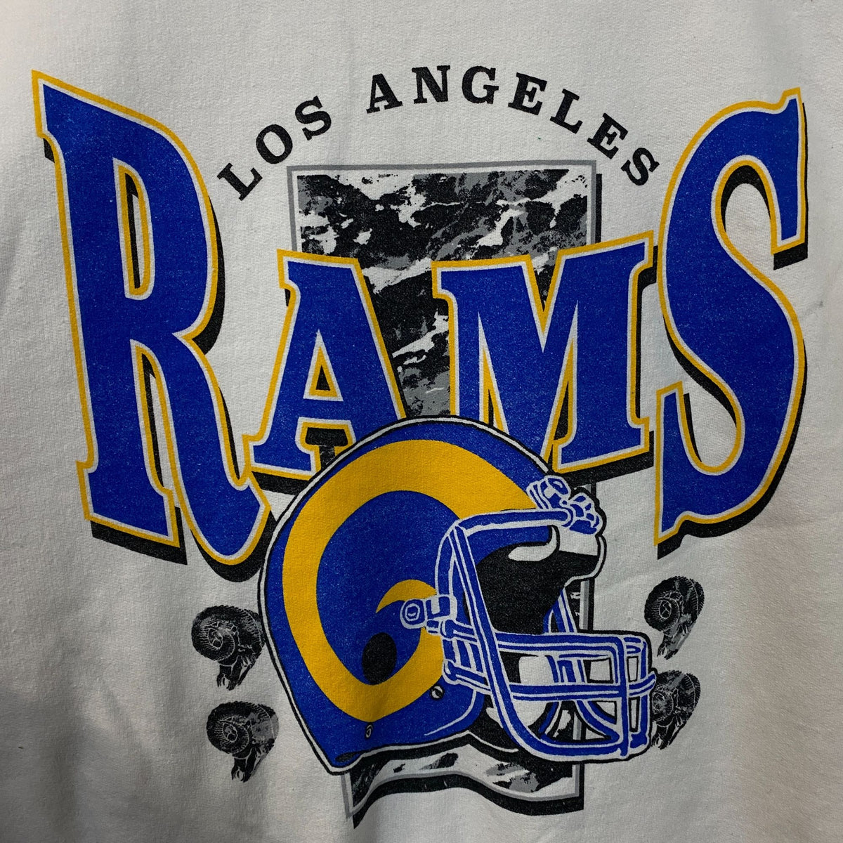 Junk Food Clothing Los Angeles Rams Crewneck size Large