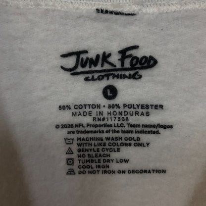 Junk Food Clothing Los Angeles Rams Crewneck size Large