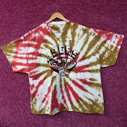 San Francisco 49ers Football Tie-Dye T-Shirt 2XL