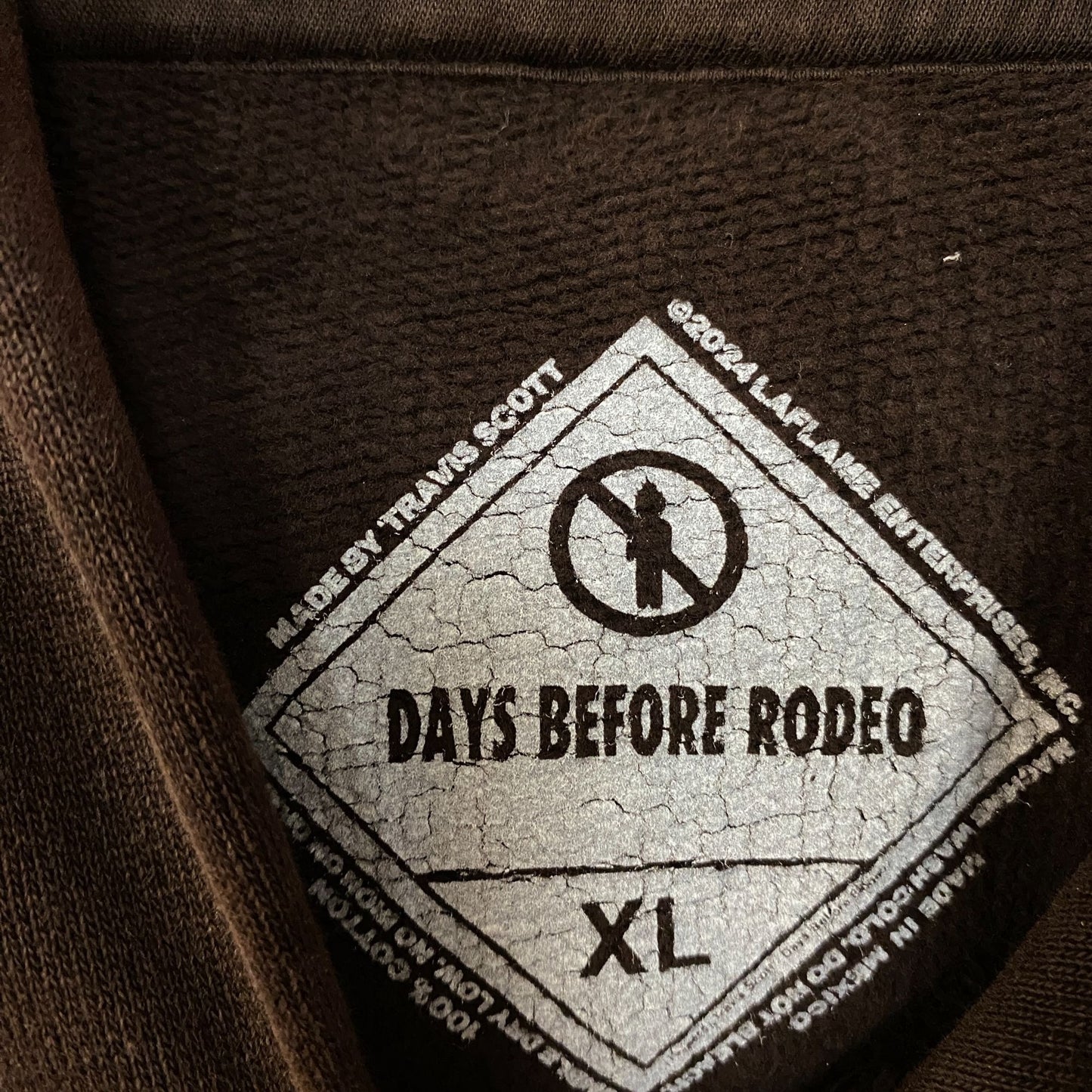 Travis Scott Cactus Jack "Days Before Rodeo" Graphic Hoodie XL