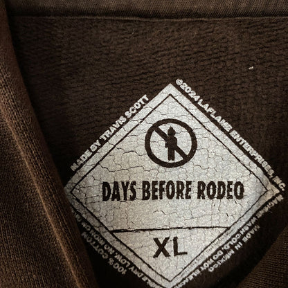 Travis Scott Cactus Jack "Days Before Rodeo" Graphic Hoodie XL