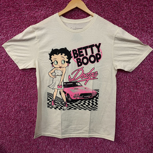 Betty Boop x Dodge Charger Graphic T-Shirt Medium