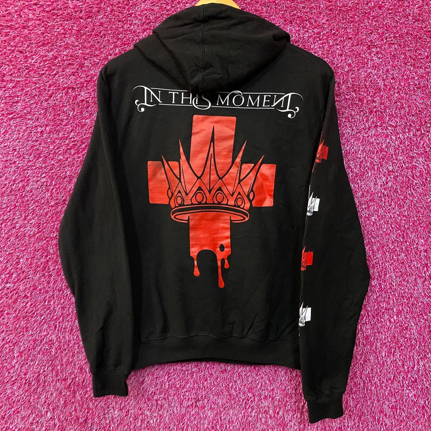 In This Moment Blood Metal Band Hoodie Small