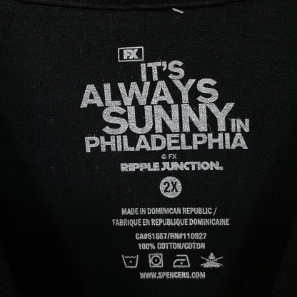It's Always Sunny in Philadelphia The Nightman Cometh Play T-Shirt 2XL