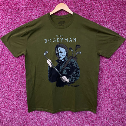 "The Bogeyman" Michael Myers Golf Halloween T-Shirt XL