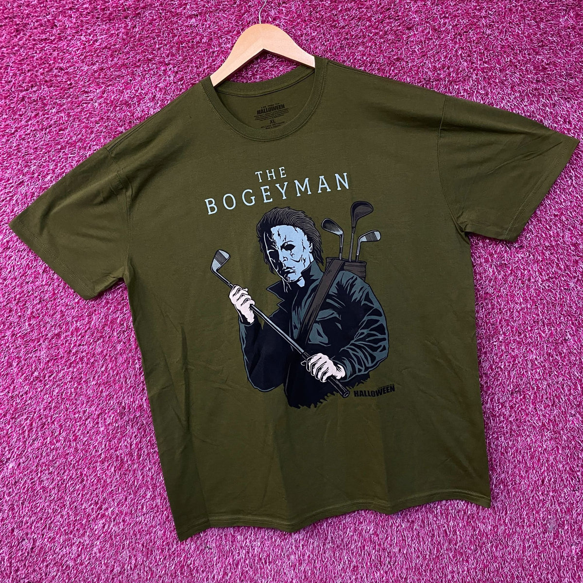 "The Bogeyman" Michael Myers Golf Halloween T-Shirt XL