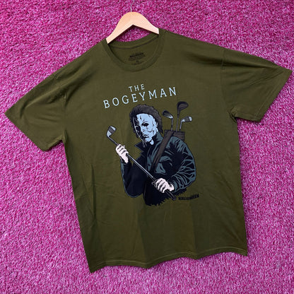 "The Bogeyman" Michael Myers Golf Halloween T-Shirt XL