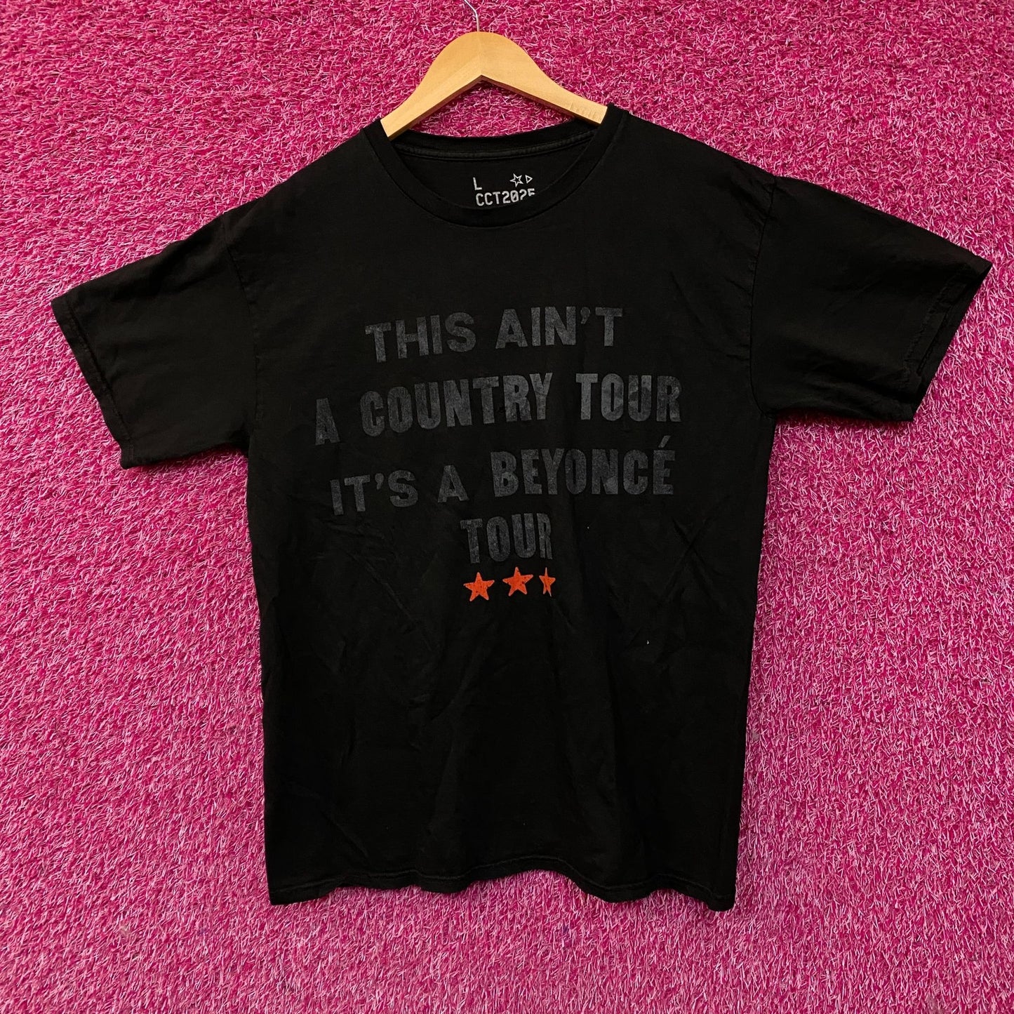 Beyonce Cowboy Carter Rodeo Chitlin Circuit Tour T-Shirt Large