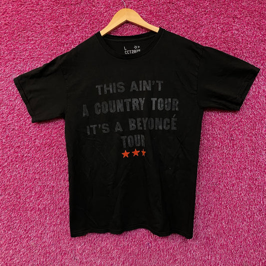 Beyonce Cowboy Carter Rodeo Chitlin Circuit Tour T-Shirt Large