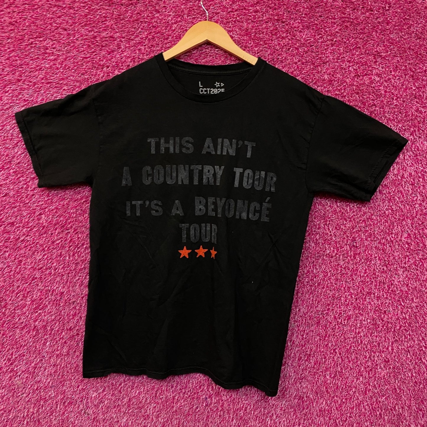 Beyonce Cowboy Carter Rodeo Chitlin Circuit Tour T-Shirt Large