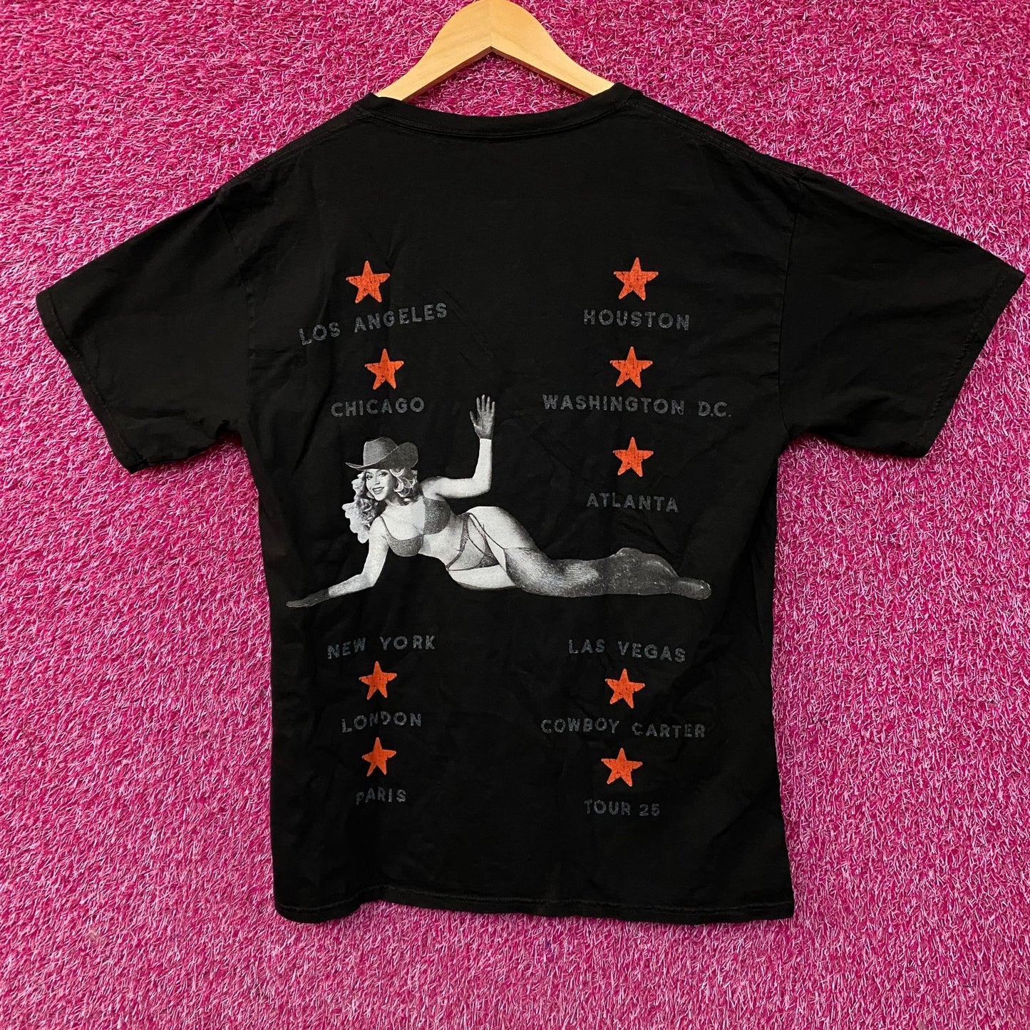 Beyonce Cowboy Carter Rodeo Chitlin Circuit Tour T-Shirt Large
