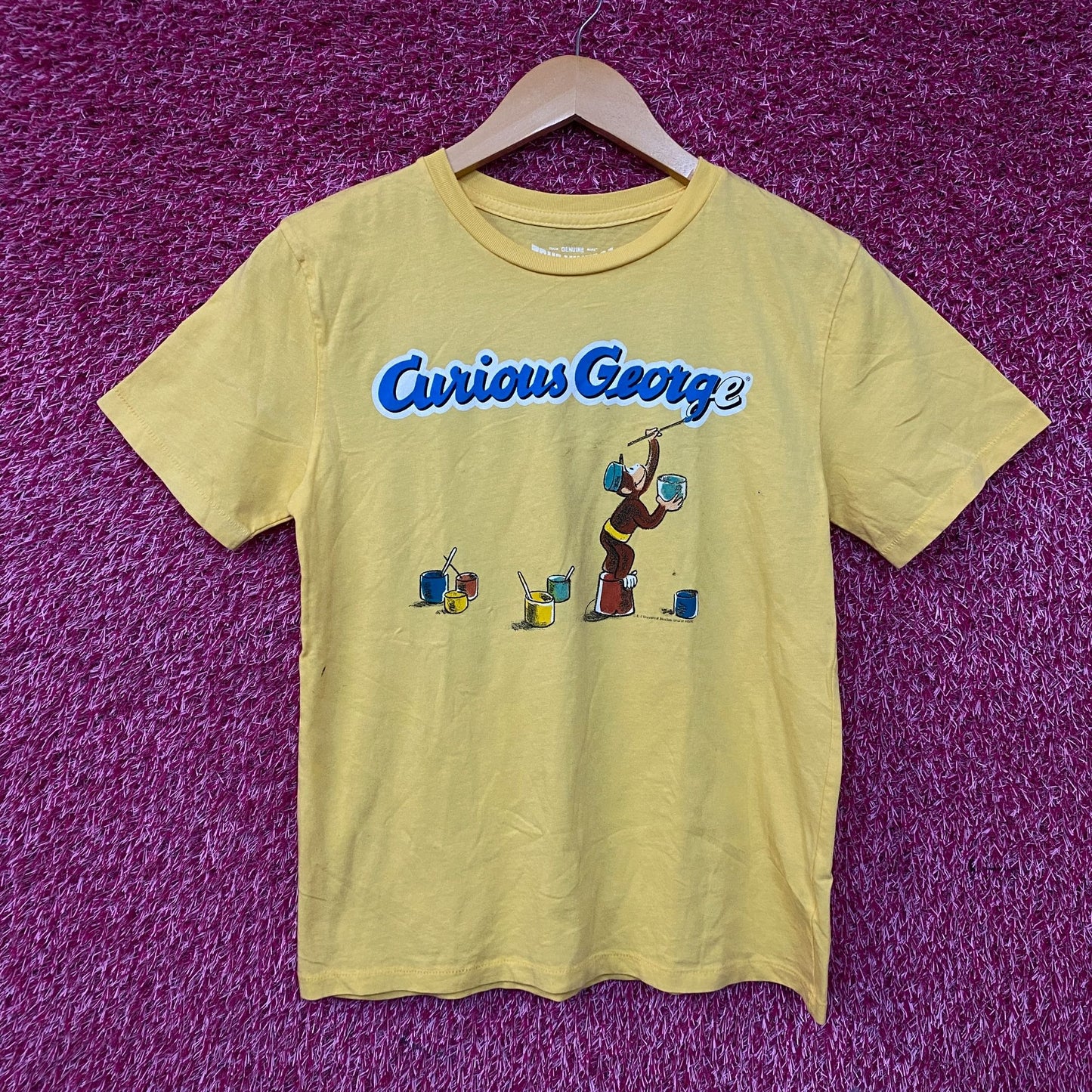 Curious George Retro Graphic T-Shirt Medium