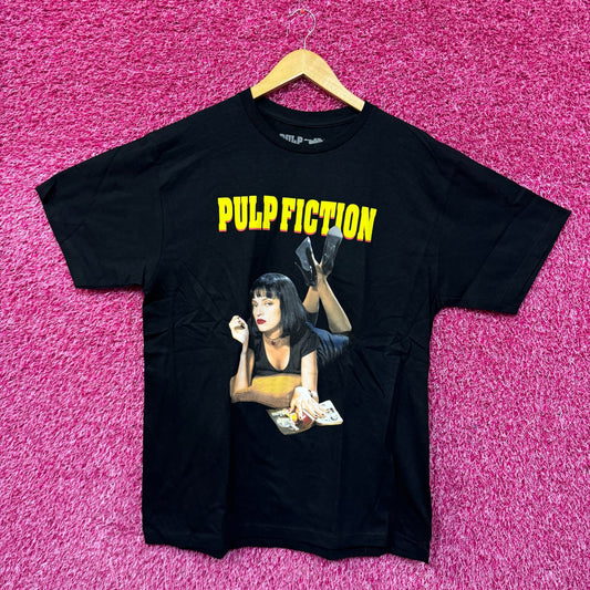 Pulp Fiction Uma Thurman's Mia Wallace Movie Poster Tee M