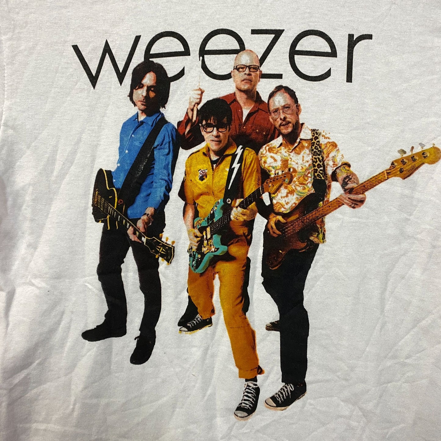 Weezer Hold This Thread Rock Band T-Shirt Small