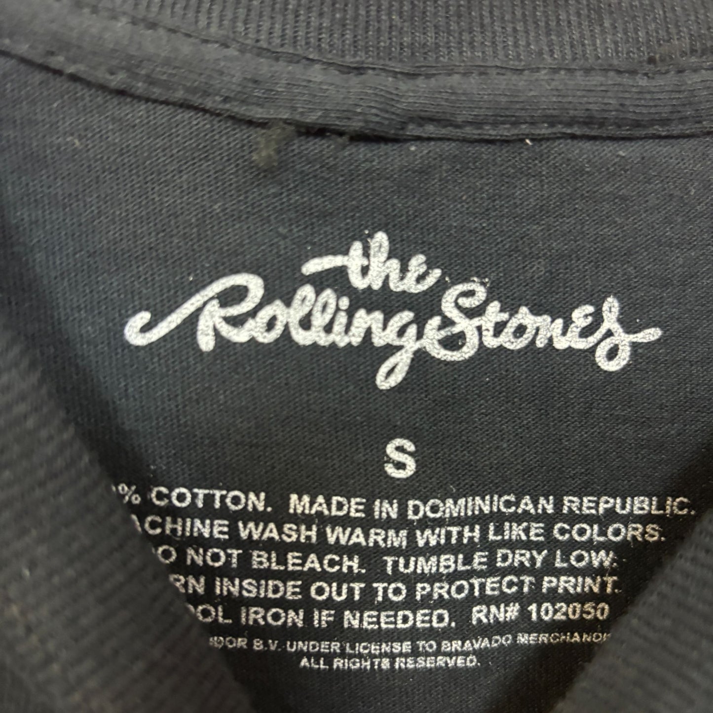 The Rolling Stones Andy Warhol Style Pop Art Hot Lips Rock Crop Top S