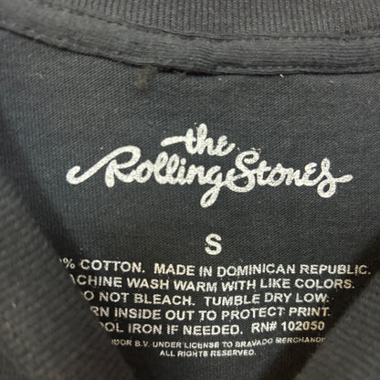 The Rolling Stones Andy Warhol Style Pop Art Hot Lips Rock Crop Top S