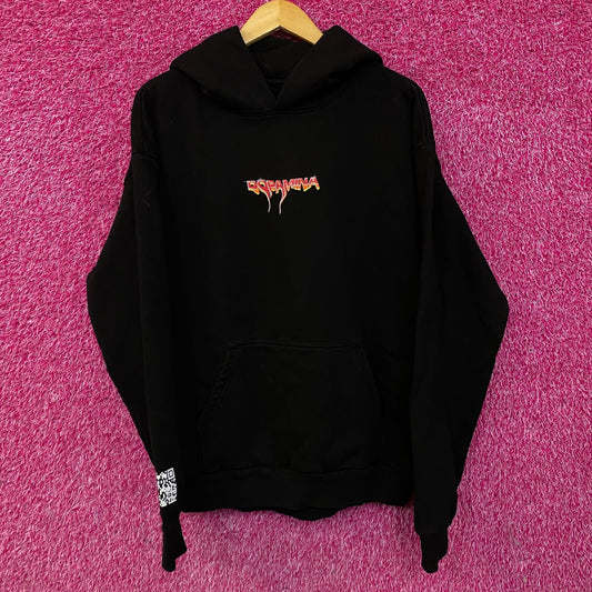 Manuel Turizo Dopamina Graphic Design Black Hoodie XL