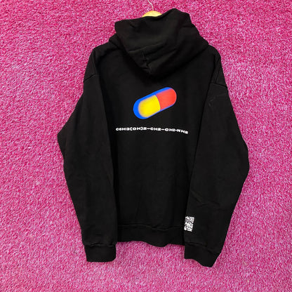 Manuel Turizo Dopamina Graphic Design Black Hoodie XL