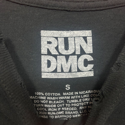 Run DMC Gold Donkey Ropes Raising Hell Distressed Rap Tee S