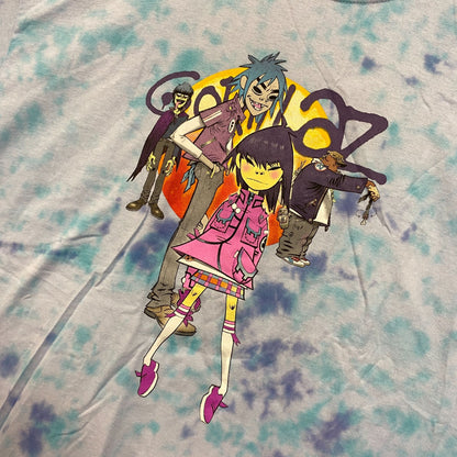 The Gorillaz Phase 1 Celebrity Take Down Rock Tie Dye 2X