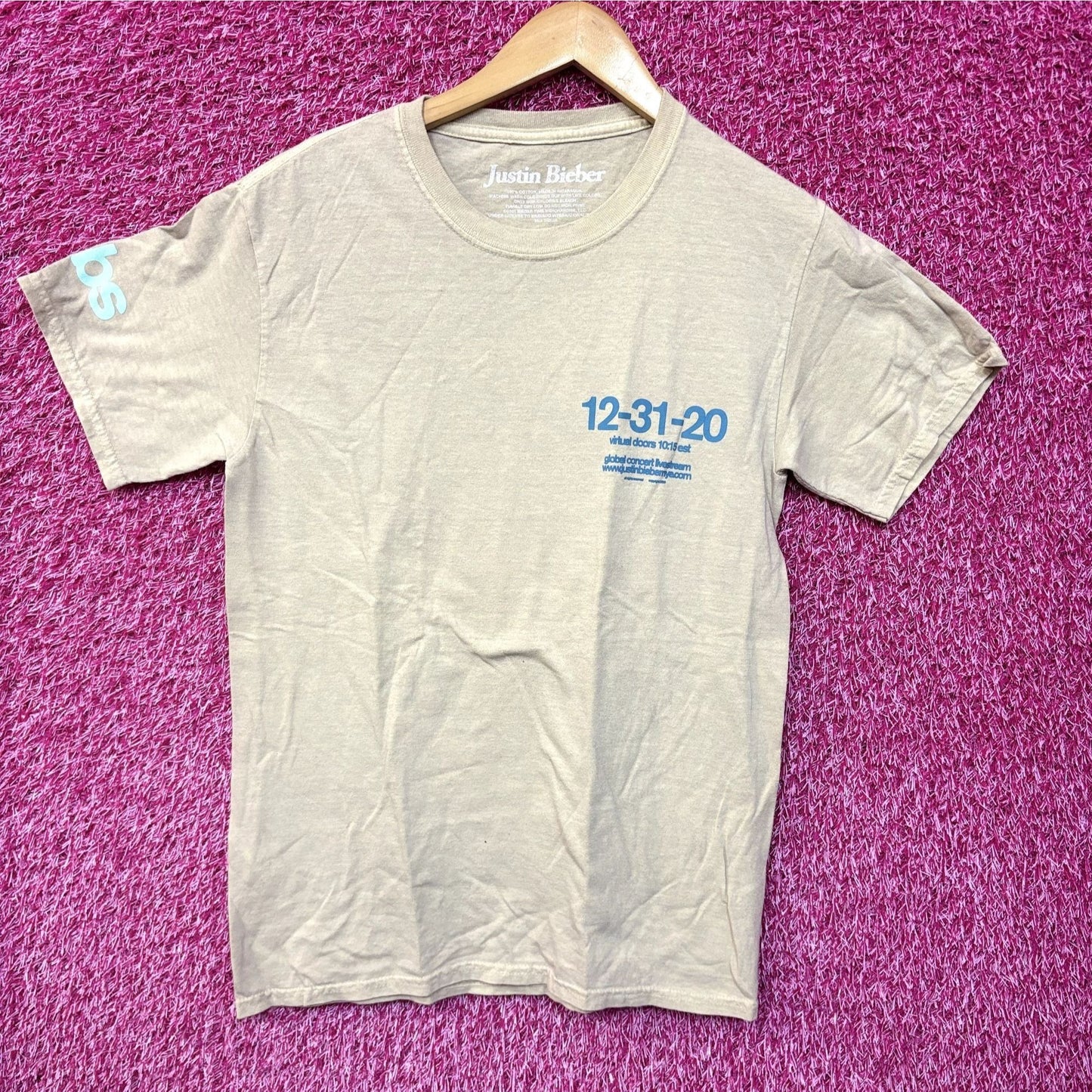 Justin Bieber Live With Your Boy New Years Eve Virtual Concert Tee S