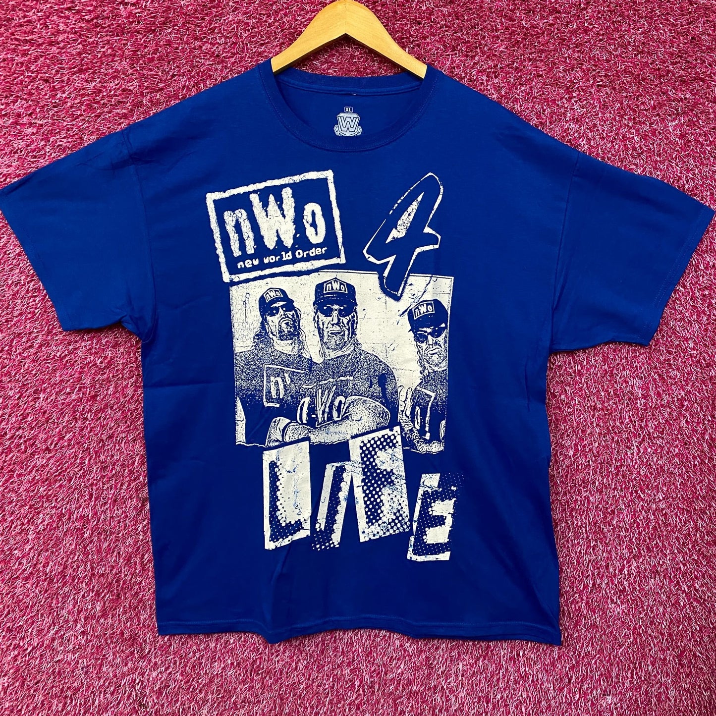 WWE New World Order nWo 4 Life T-Shirt XL