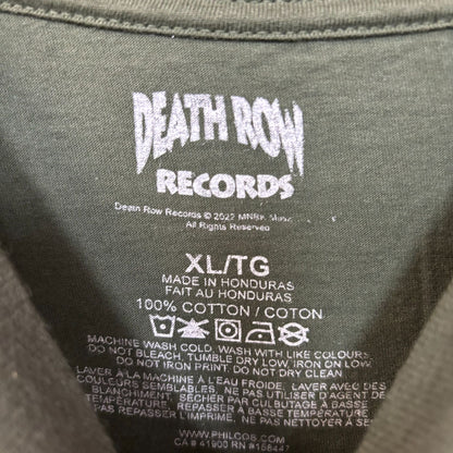 Death Row Records 213 LBC Skyline Low Rider Hip Hop Tee XL